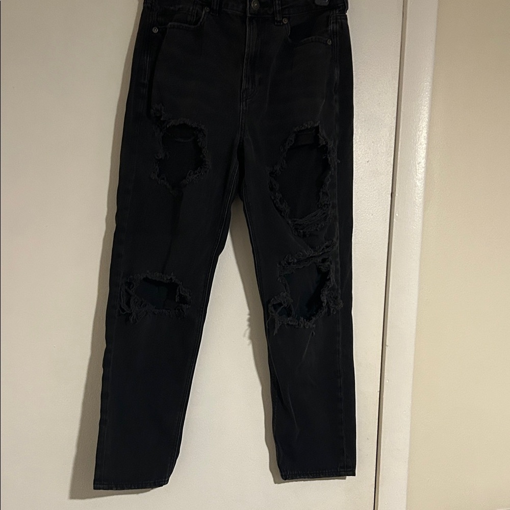 American Eagle Outfitters Black Boyfriend Jeans
